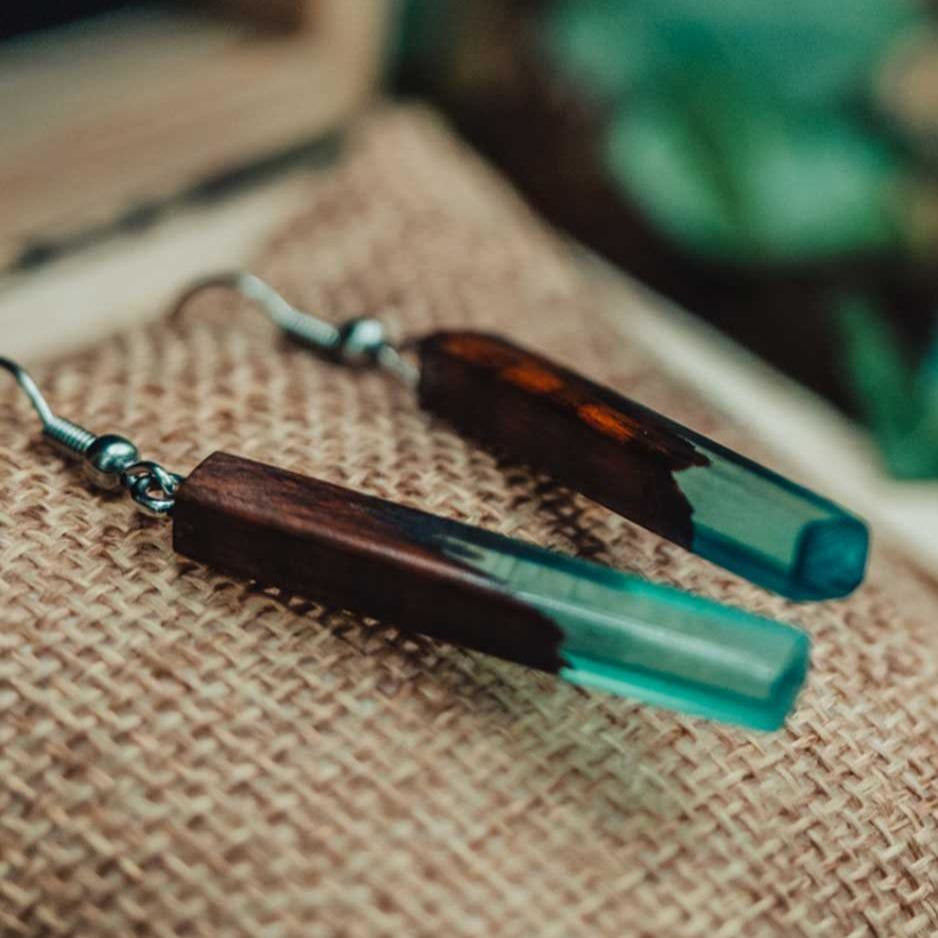 Amourette wood Earrings