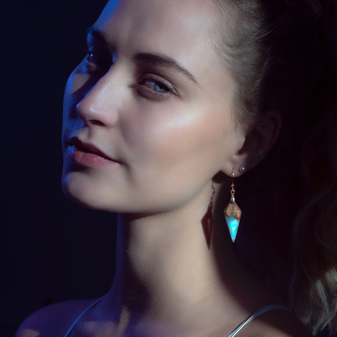 Boucles d'oreilles Clair de Lune
