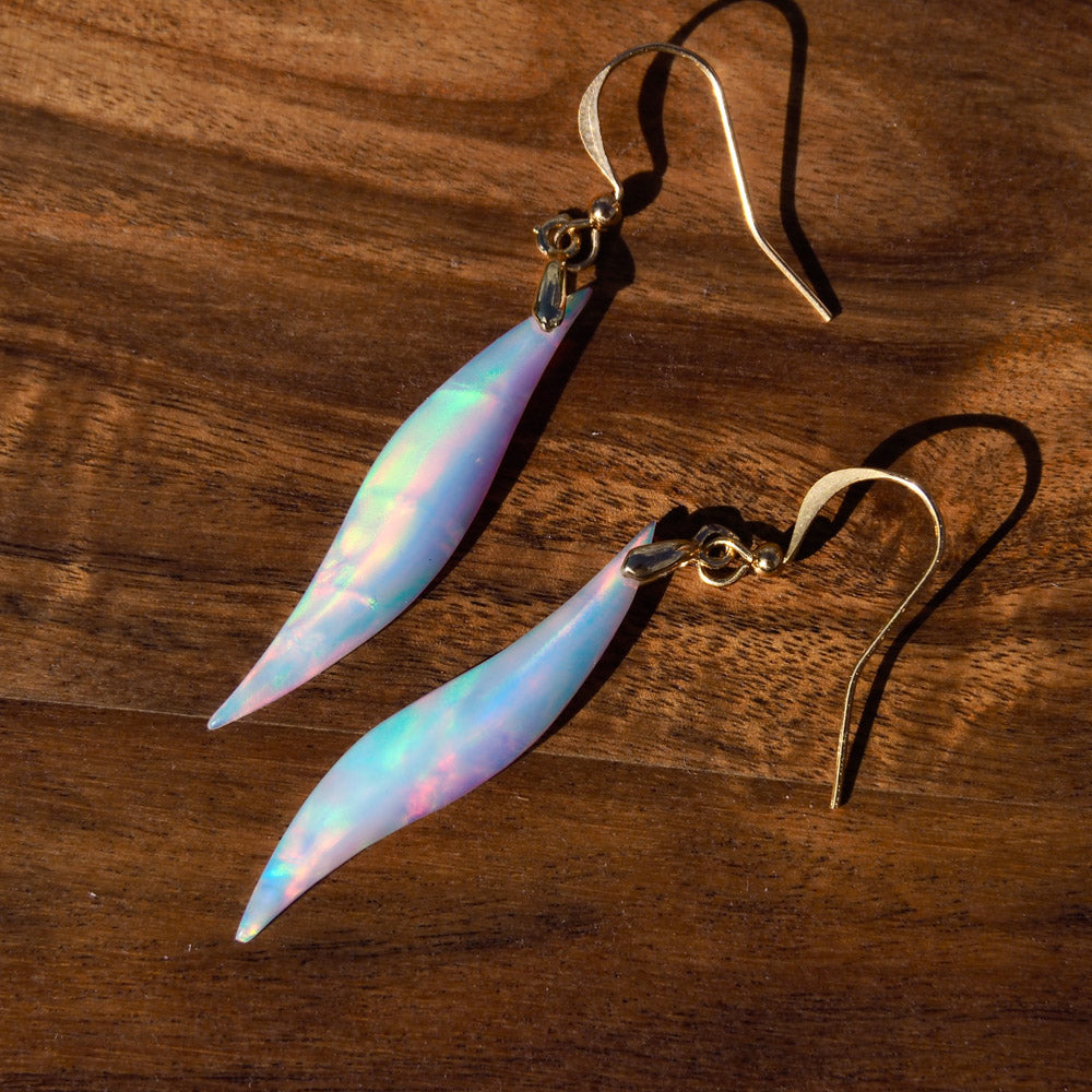 Boucles d'oreilles Terre D'opala - Songes
