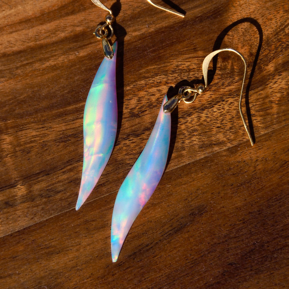 Boucles d'oreilles Terre D'opala - Songes