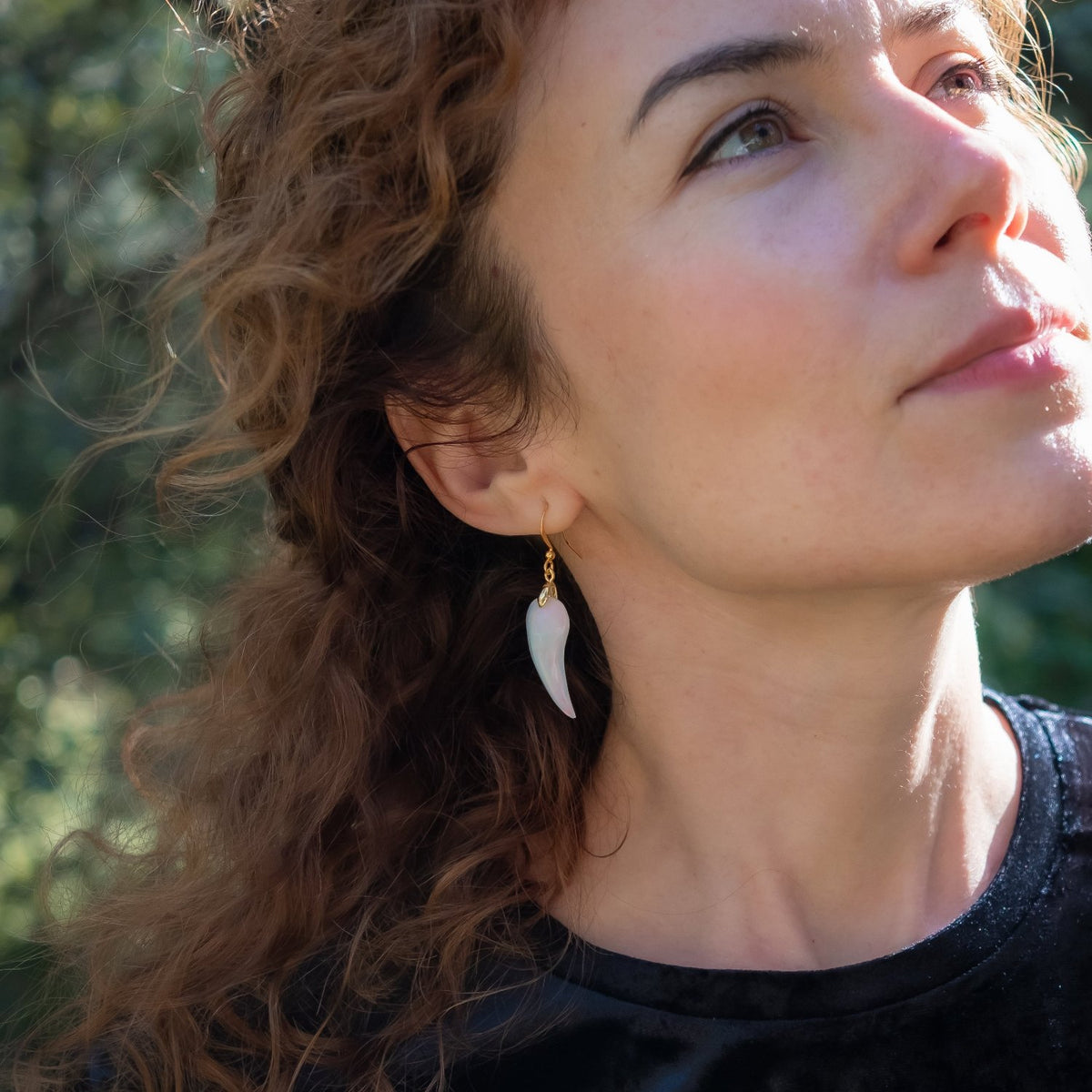 Boucles d'oreilles Terre D'opala - Eclat