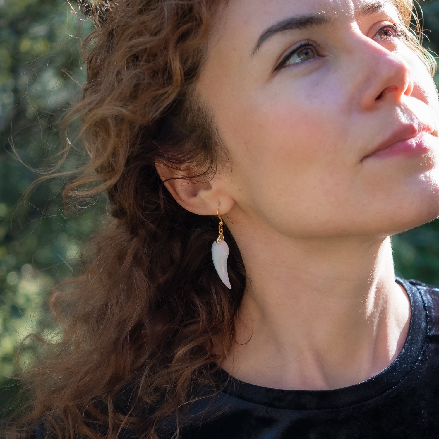 Boucles d'oreilles Terre D'opala - Eclat