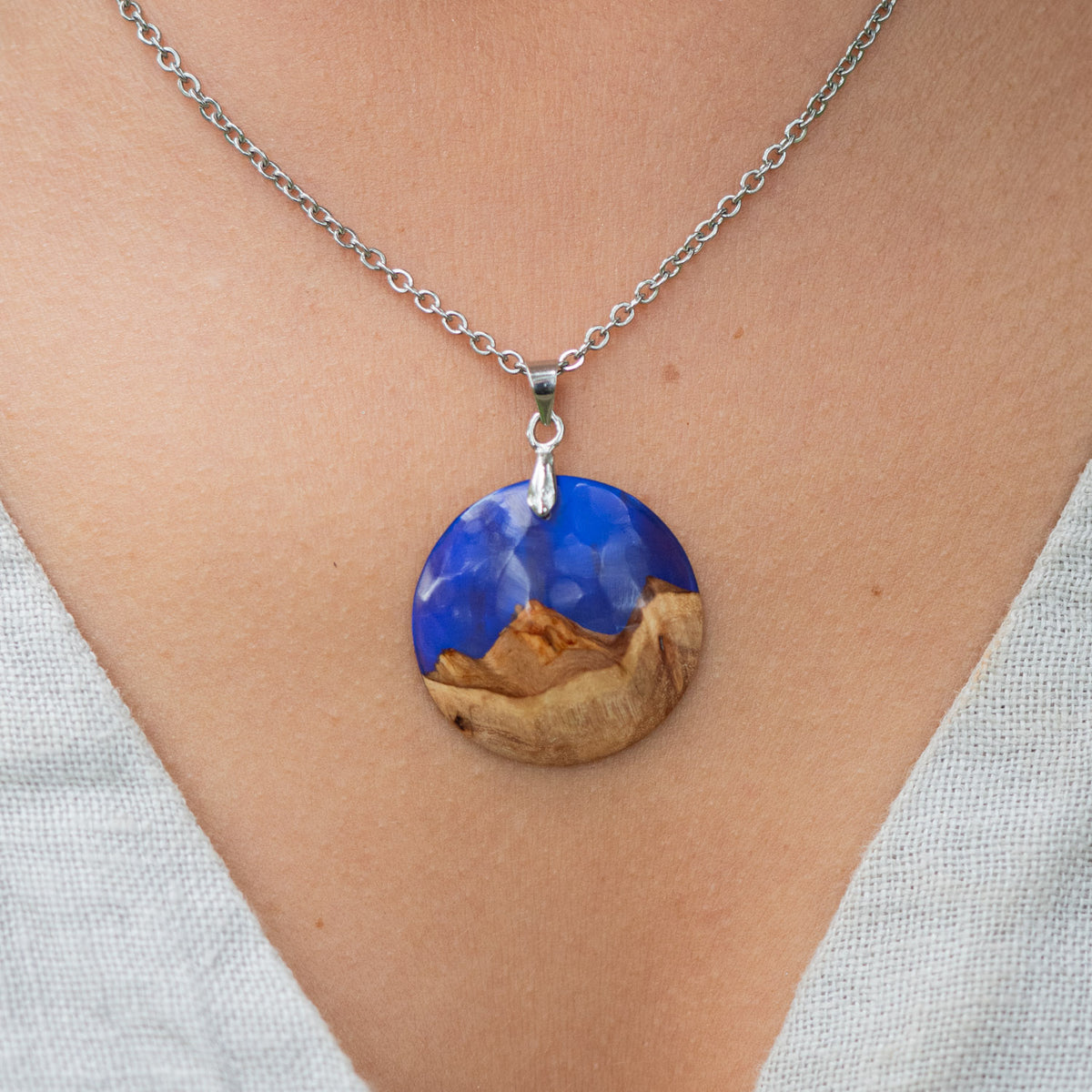 Pendentif rond 1001 Nuits