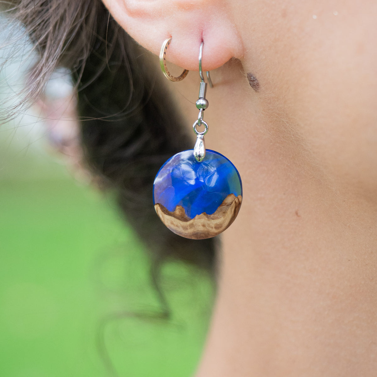 Boucles d'oreilles rondes 1001 Nuits