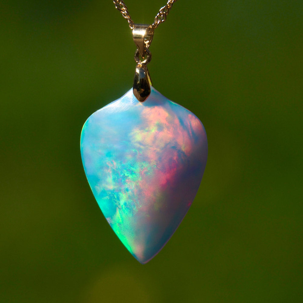 Pendentif Terre D'opala - Anahata