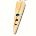 Boucles d'oreilles en bois d'olivier