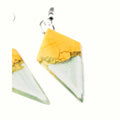 Boucles d'oreilles en bois de buis