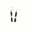 Boucles d'oreilles en bois d'ébène