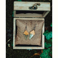 Boucles d'oreilles en bois de buis