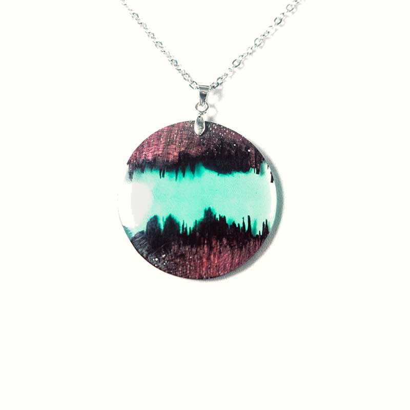 Pendentif en bois d’amarante