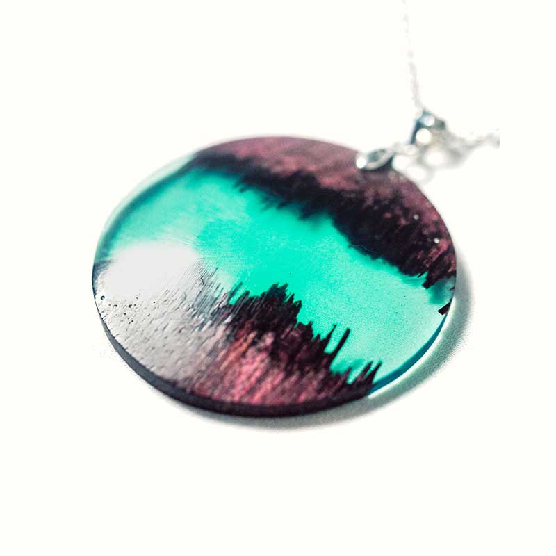 Pendentif en bois d’amarante