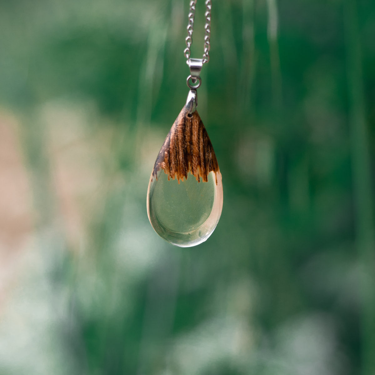 Pendentif en bois de bocote