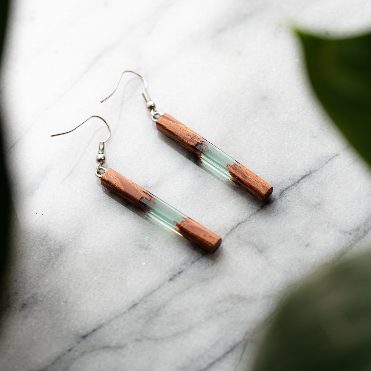 Boucles d'oreilles en bois de Sheaok