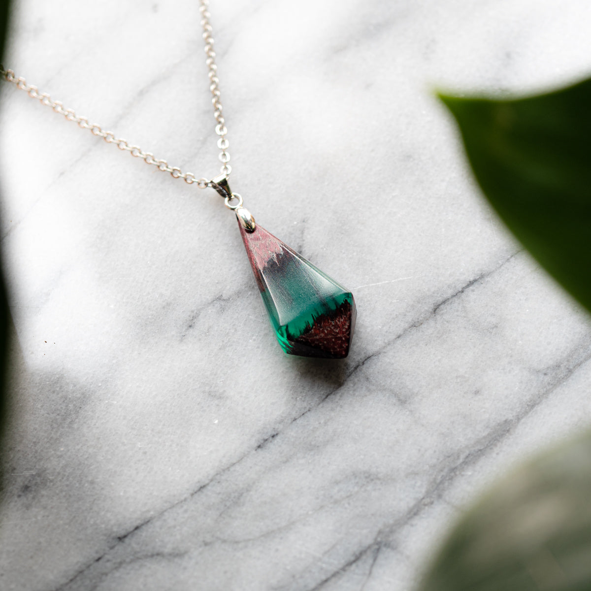 Pendentif en bois d’amarante