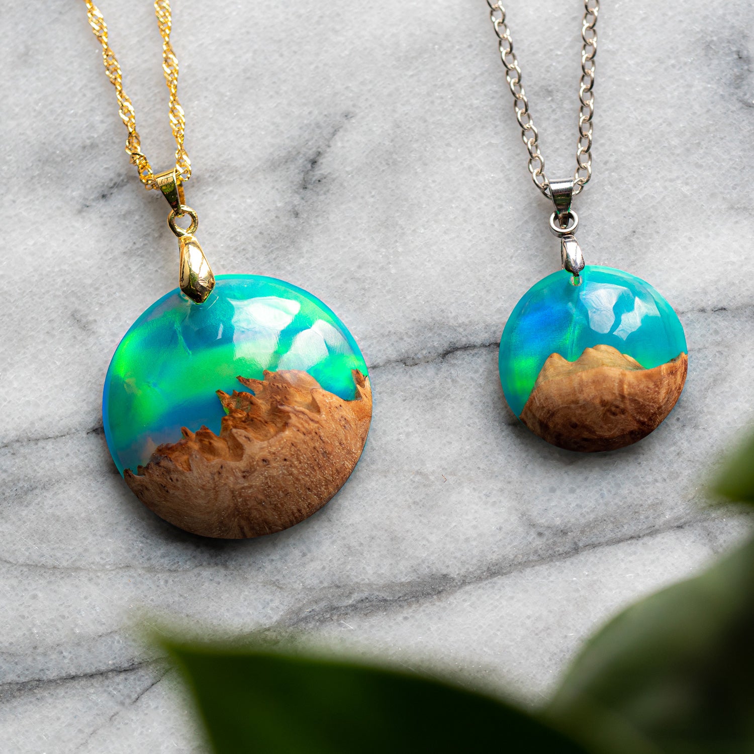 Pendentif la Nuit d'Islande