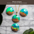 Pendentif la Nuit d'Islande