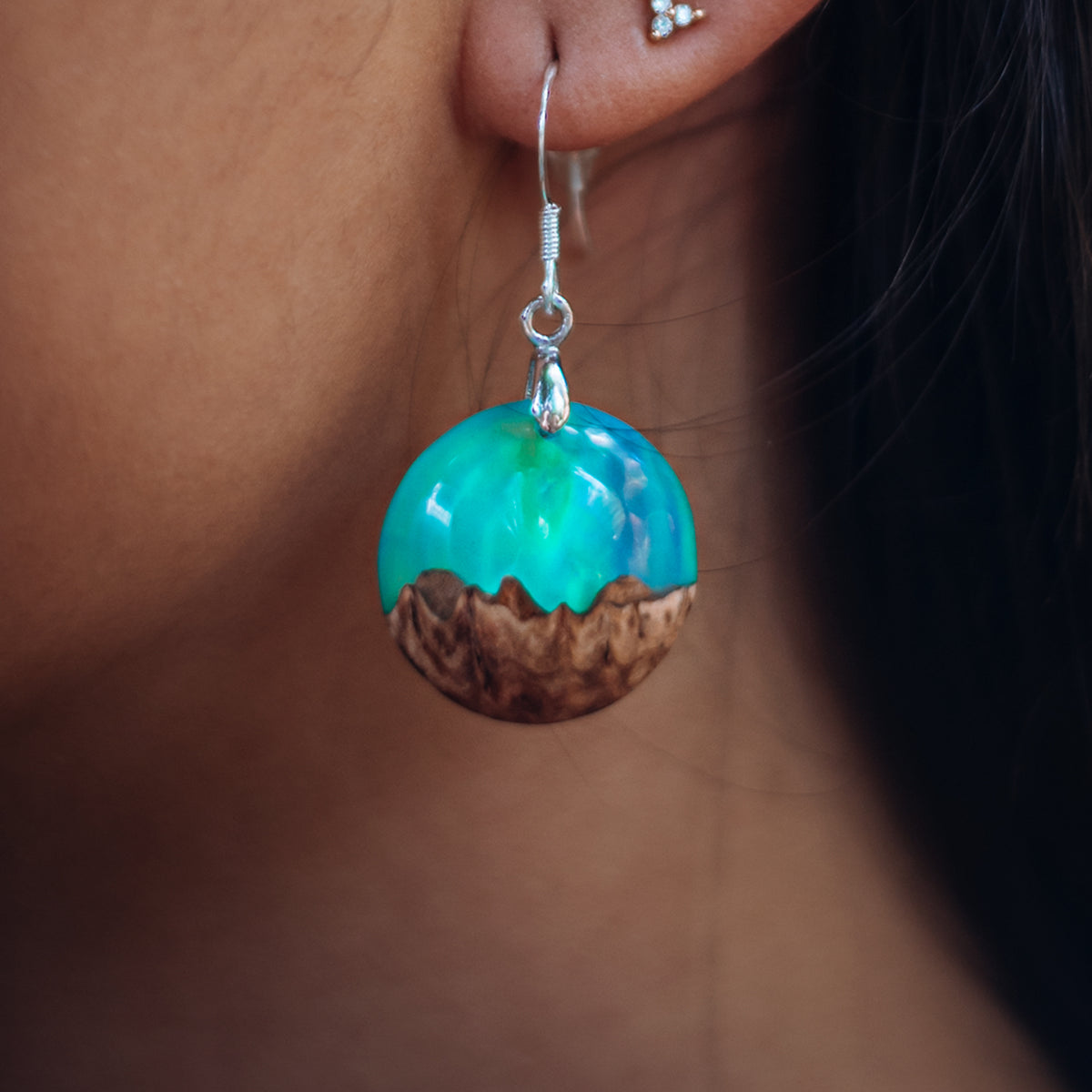 Boucles d'oreilles La Nuit d'Islande
